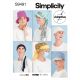 Chemo Head Coverings Simplicity Sewing Pattern 9491. Size S-L.