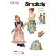 Misses Vintage Apron Simplicity Sewing Pattern 9496. One Size.