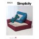 Pet Beds and Stuffed Pillow Toy Simplicity Sewing Pattern 9524. One Size.
