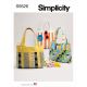 Handbags Simplicity Sewing Pattern 9526. One Size.