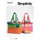 Organiser Bag Simplicity Sewing Pattern 9527. One Size.