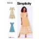 Misses Dresses Simplicity Sewing Pattern 9542. Size 8-20.