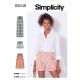 Misses Trousers, Shorts and Skirt Simplicity Sewing Pattern 9549. Size 6-18.