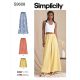 Misses Trousers and Skirt Simplicity Sewing Pattern 9608