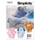 Rag Quilt Simplicity Sewing Pattern 9674. One Size.