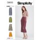 Misses Skirts Simplicity Sewing Pattern 9683