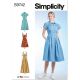 Misses Dresses Simplicity Sewing Pattern 9742