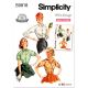Misses Blouses Simplicity Sewing Pattern 9818