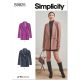 Misses Jackets Simplicity Sewing Pattern 9825