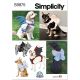 Dog Harness with Wings Simplicity Sewing Pattern 9875. Size S-L.