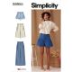 Misses Shorts and Trousers Simplicity Sewing Pattern 9955