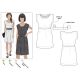 Olivia Dress Style Arc Sewing Pattern 041