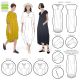 Sydney Dress Expansion Pack Style Arc Sewing Pattern 119