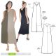 Esther Woven Dress Style Arc Sewing Pattern 129