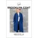 Brooklyn Coat Tessuti Sewing Pattern. Size XXS-XL.