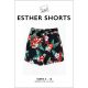 Esther Shorts Tessuti Sewing Pattern. Size 6-16.