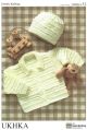 Baby Jacket and Hat UKHKA Knitting Pattern 51. Newborn to 6 years.