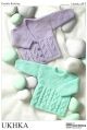 Baby Cardigans and Sweater UKHKA Knitting Pattern 61. Newborn to 4 years.
