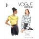 Misses Tops Vogue Sewing Pattern 1809