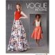 Misses Skirts Vogue Sewing Pattern 1813