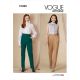 Misses and Misses Petite Trousers Vogue Sewing Pattern 1829