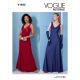 Misses Special Occasion Dress Vogue Sewing Pattern 1842