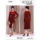 Misses Knit Dress Vogue Sewing Pattern 1981