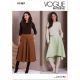 Misses Skirt and Culottes Vogue Sewing Pattern 1987