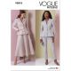 Misses Jacket, Skirt and Trousers Vogue Sewing Pattern 2018