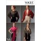Misses Reversible Shrugs and Capelet Vogue Sewing Pattern 9276. Size S-XL.