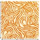 Abstract Print Viscose Woven Fabric. Caramel and Cream.