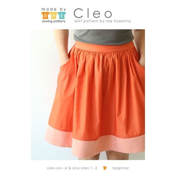 Cleo Skirt Made By Rae Sewing Pattern Sew Essential