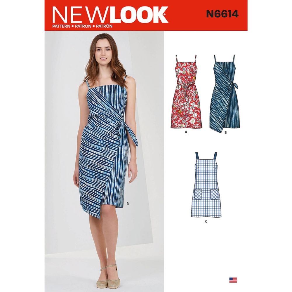 Misses Dresses New Look Sewing Pattern N6614 | Sew Essential
