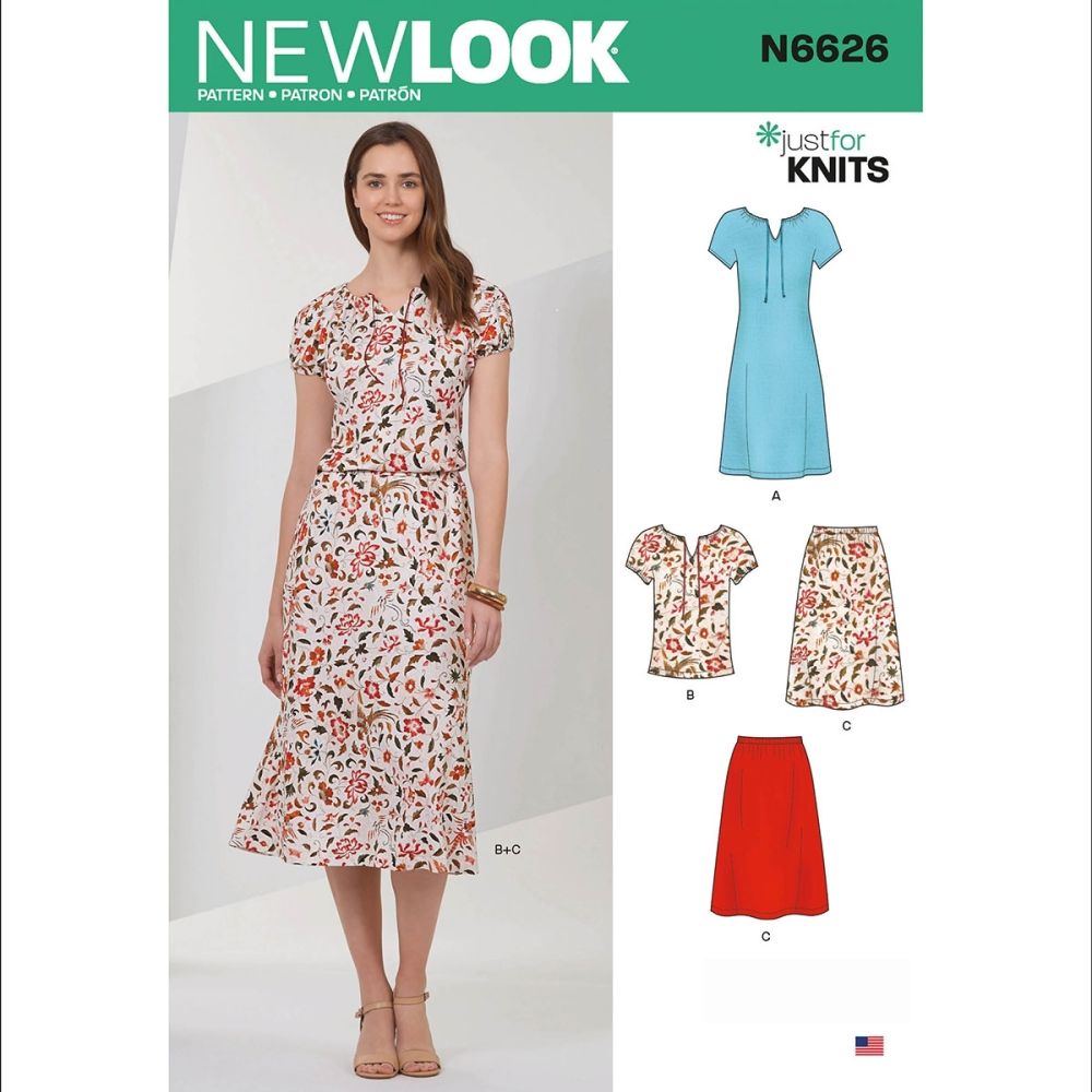 Amazon.com: New Look Sewing Pattern 6578 Toddler Dresses, Size A  (1/2-1-2-3-4) : Arts, Crafts & Sewing
