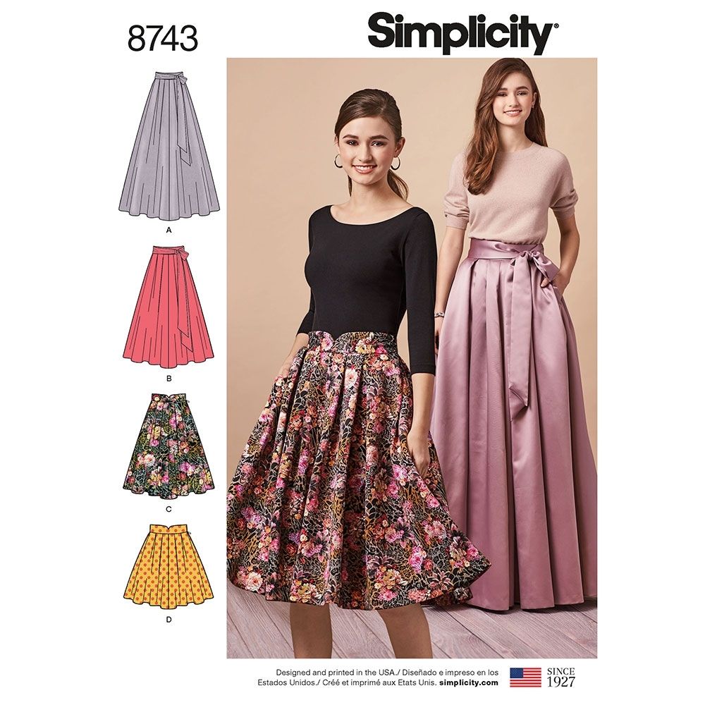 Amazon.com: Simplicity 1109 Women's Pleated Skirt Sewing Pattern, Sizes  6-14 : Arts, Crafts & Sewing