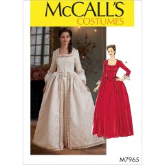 Free UK P&P McCalls Cosplay Ladies Sewing Pattern 2046 Historical Empir... 