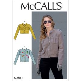 Misses Jackets McCalls Sewing Pattern 8011 | Sew Essential