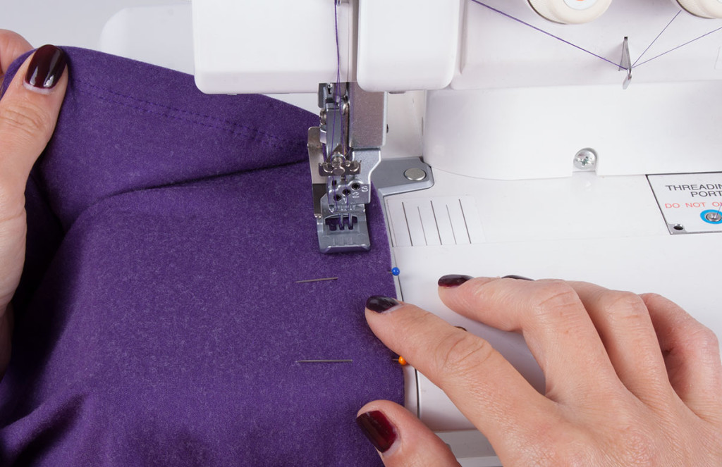 Hemming on a Cover Stitch Machine