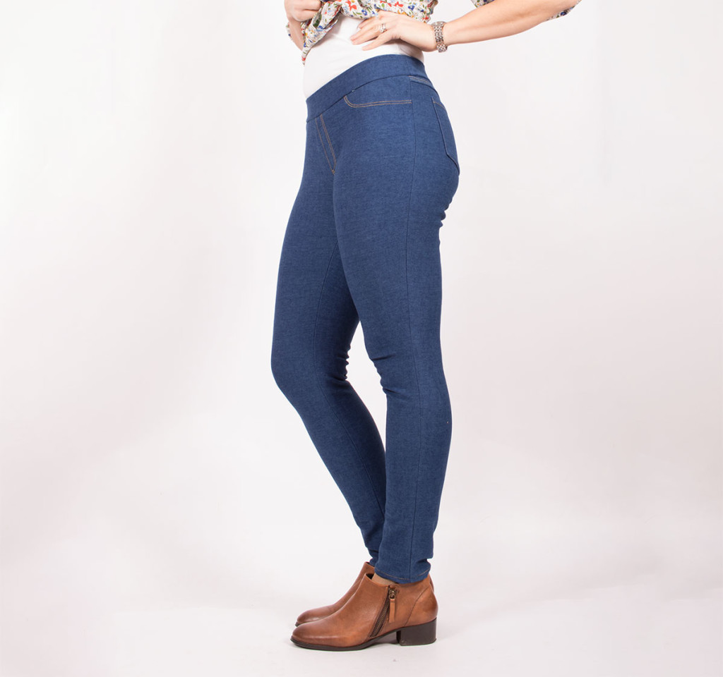 Sewing the Jalie Eleonore Pull on Jeans