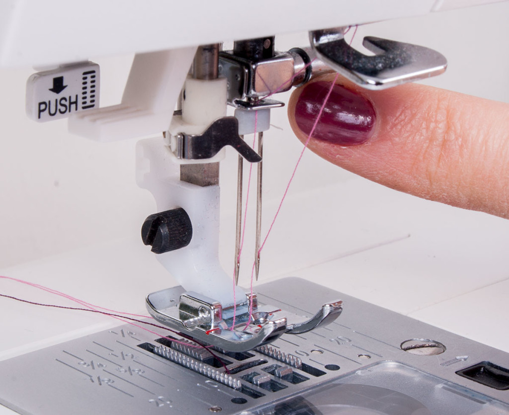 How to Thread a Twin Needle