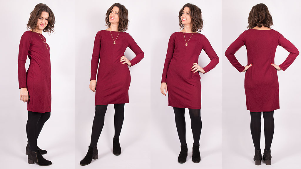 Sewing a Simple Knit Dress