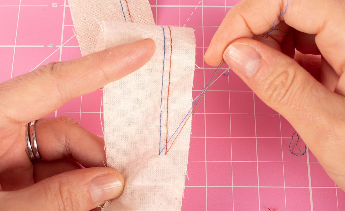 Fast Easy Way to Unpick Overlocker and Coverstich Stitches Sewing