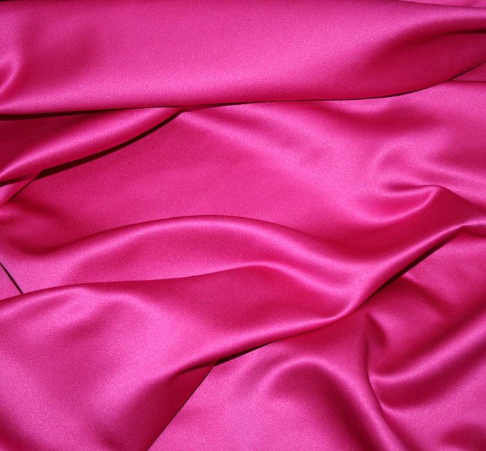 John Kaldor Duchesse Satin Fabric in fuchsia