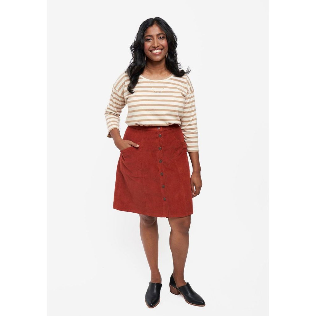 Grainline Studios Reed Skirt Sewing Pattern
