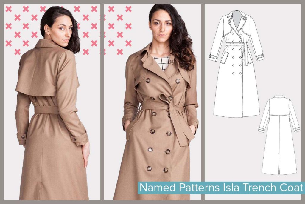 Named Patterns Isla Trench Coat