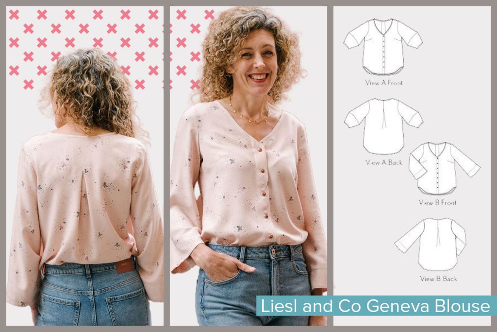 Liesl and Co Geneva Blouse Pattern