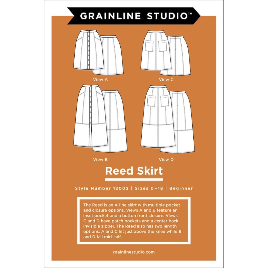 The Grainline Studio Reed Skirt Pattern