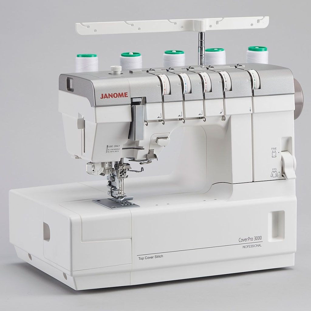 Janome CoverPro 3000 coverstitch machine