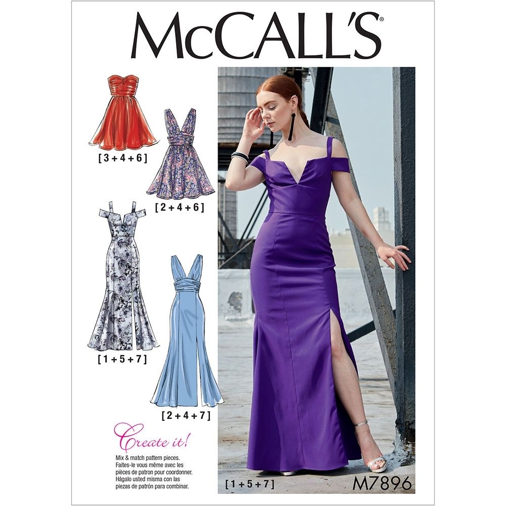 McCalls 7896 dress pattern