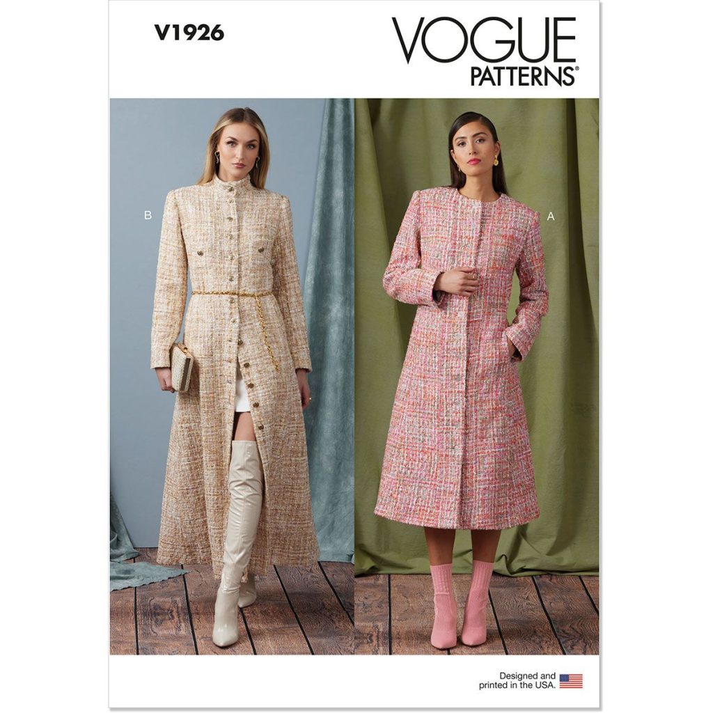 Vogue 1926 coat pattern